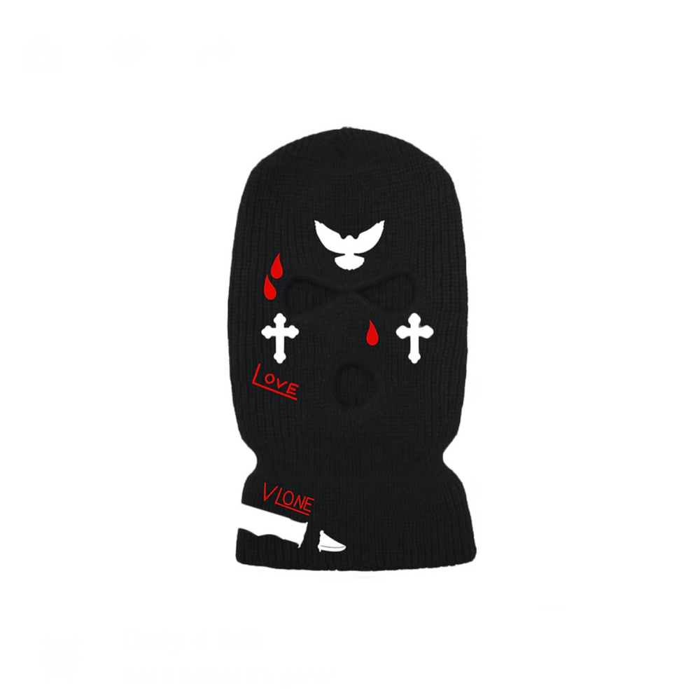 Kodak Black x Vlone Vlone Ski Mask Black – Relapse Clothing Stores
