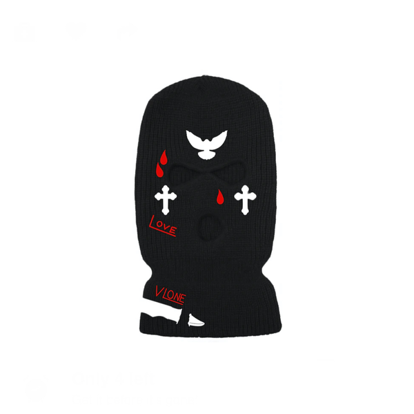 Kodak Black x Vlone Vlone Ski Mask Black