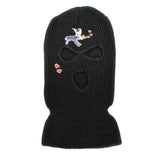 Love Kills Ski Mask Black