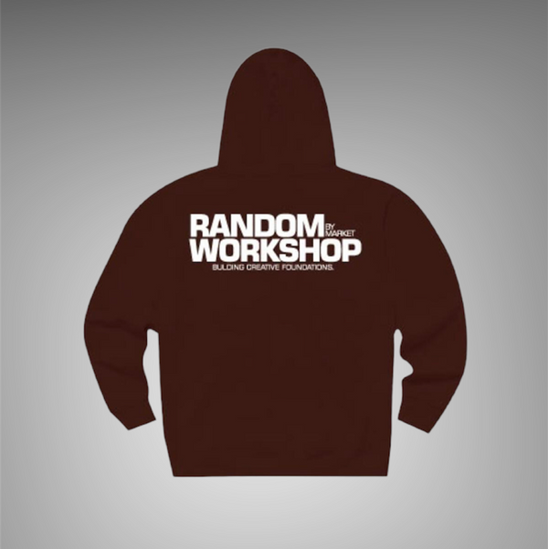 Market Workshop Bear Hoodie Brown