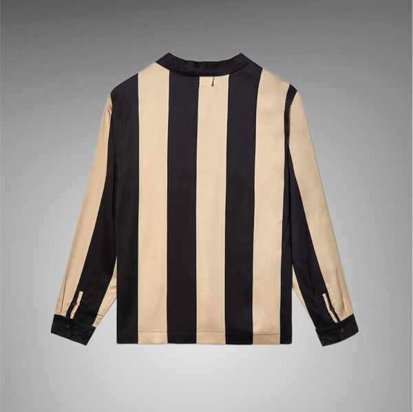 Honor The Gift C-Fall HTG Stripe Rugby L/S Black Khaki