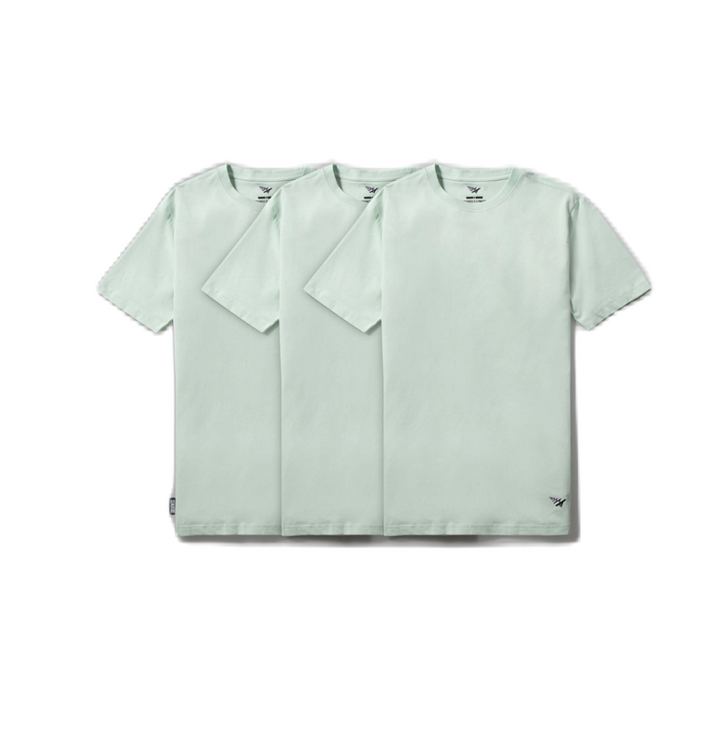 Paper Planes Essential 3 Pack Tee Subtle Green